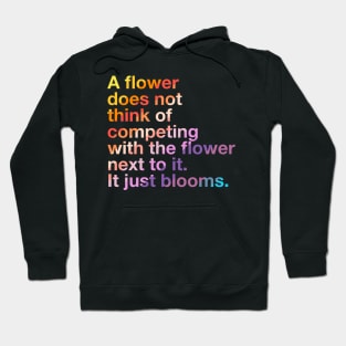 A Flower Hoodie